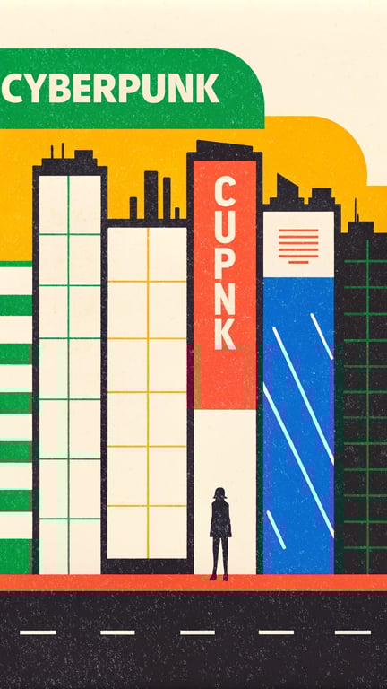 Neon Heights: A Cyberpunk Odyssey