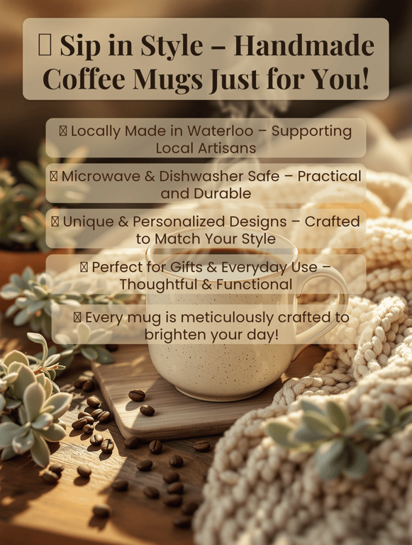 Sip in Style: Handmade Coffee Mugs Promotion