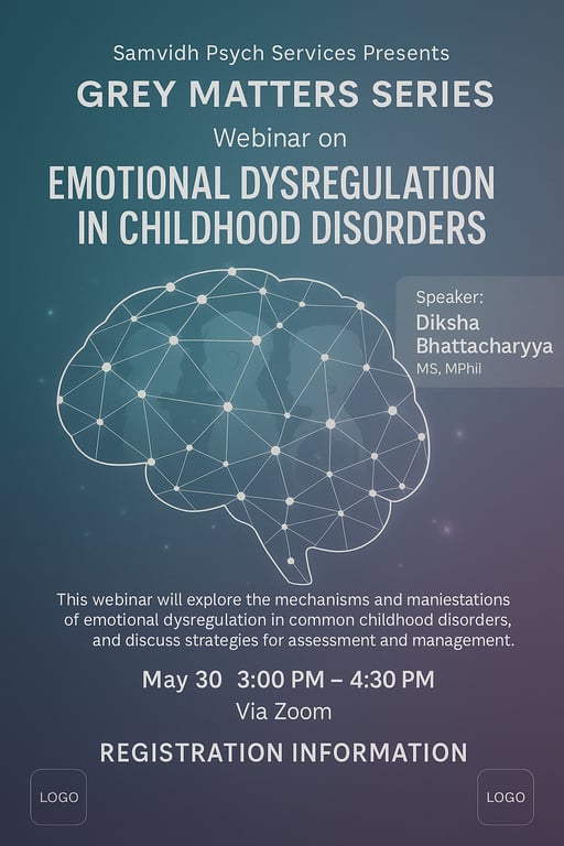 Navigating Emotions: Understanding Childhood Disorders
