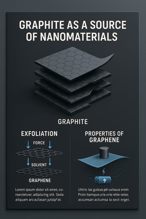 Graphite to Graphene: Unleashing the Power of Nanomaterials