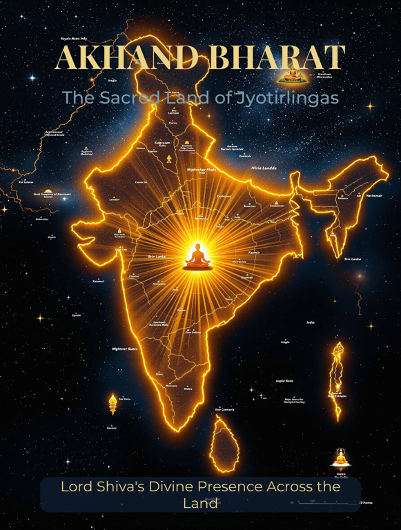 Divine Unity: Akhand Bharat with Lord Shiva