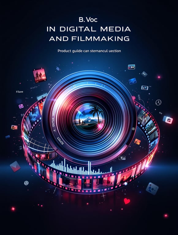 Explore B. Voc in Digital Media and Filmmaking