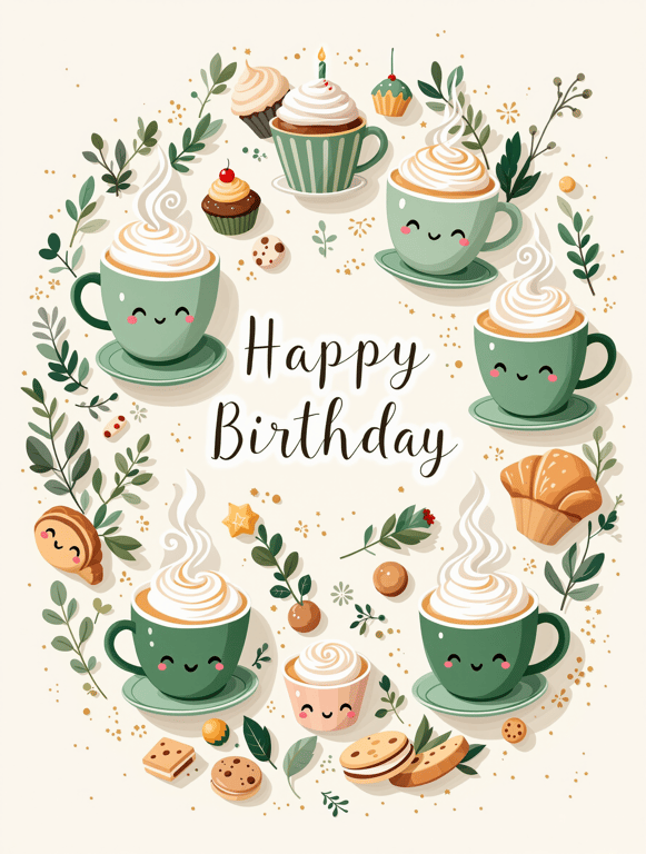Chloe's Cozy Cafe Birthday Celebration