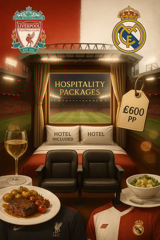 Ultimate Football Experience: Liverpool v Real Madrid