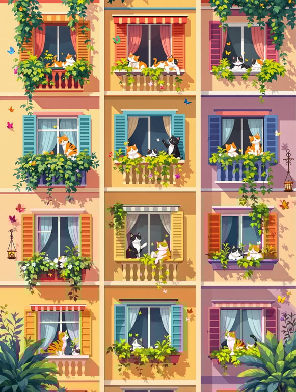 Neighborhood Cat Party