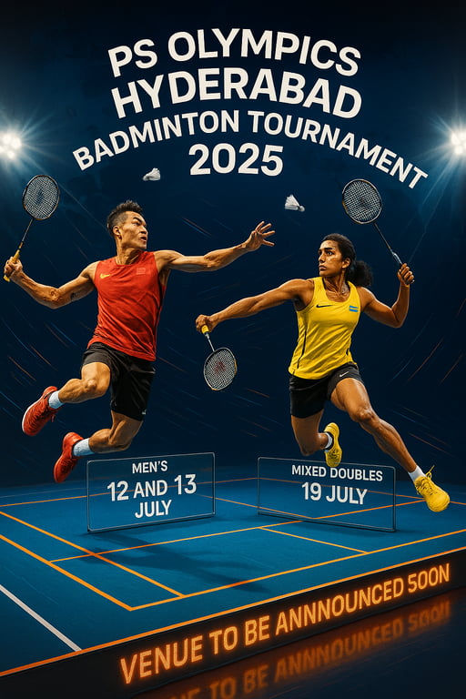 Smash into Victory: PS Olympics Hyderabad Badminton Tournament 2025