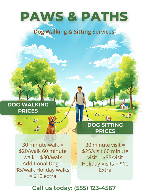 Paws & Claws: Loving Walks and Care!