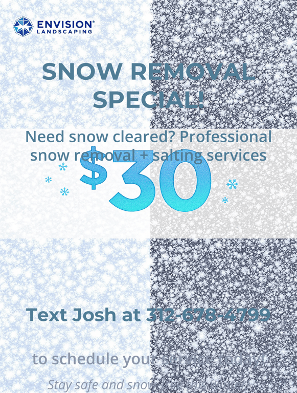 Envision Landscaping - Snow Removal Special