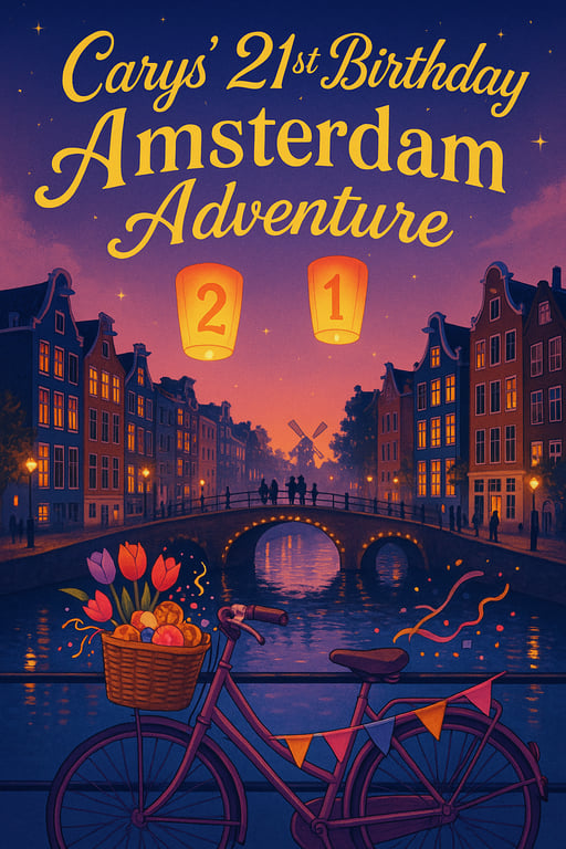 Carys' Amsterdam Adventure: Cheers to 21!