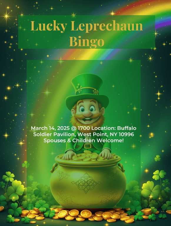 Lucky Leprechaun Bingo Bash!