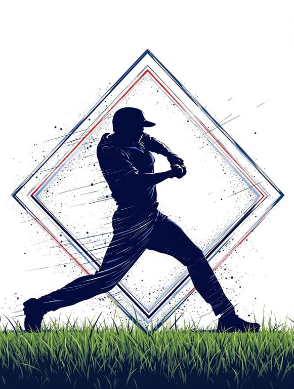 Dynamic Baseball Tryout Poster