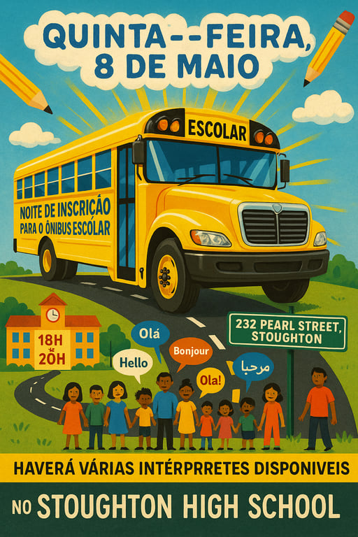 Inscreva-se para o Ônibus Escolar!