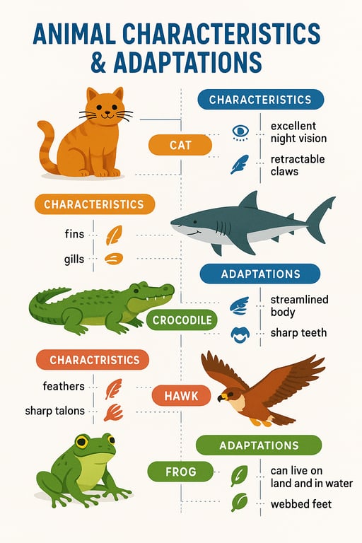 Wild Wonders: Adaptations and Traits Unveiled