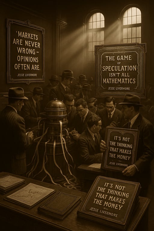 Market Wisdom: Lessons from Jesse Livermore