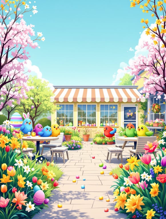 Easter Bird Adventure: A Children's Hunt