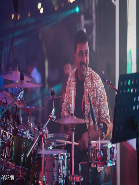 Live Drummer Performance