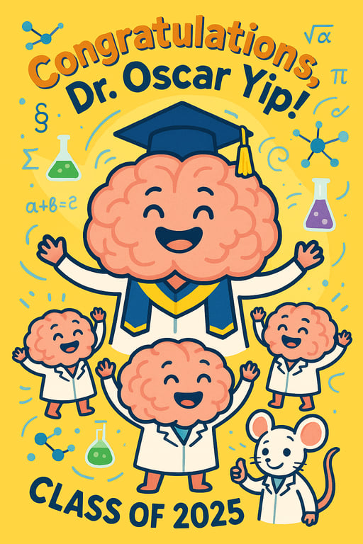 Brains in Celebration: Cheers to Dr. Oscar Yip!