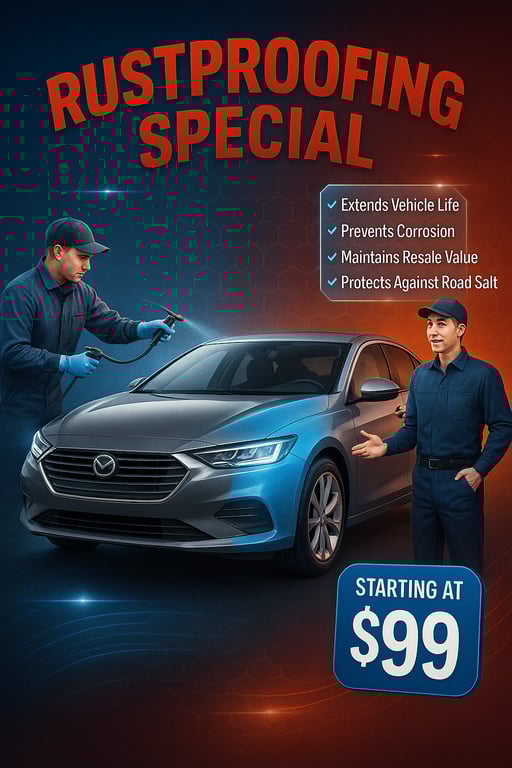 Shield Your Ride: Rustproofing Deals!