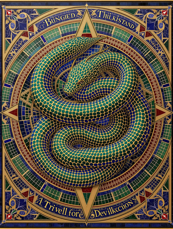 Majestic Medieval Snake: A Festival Tribute