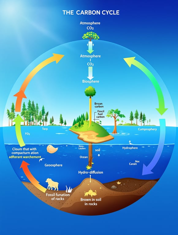 The Carbon Odyssey: Journey Through Earth's Cycles