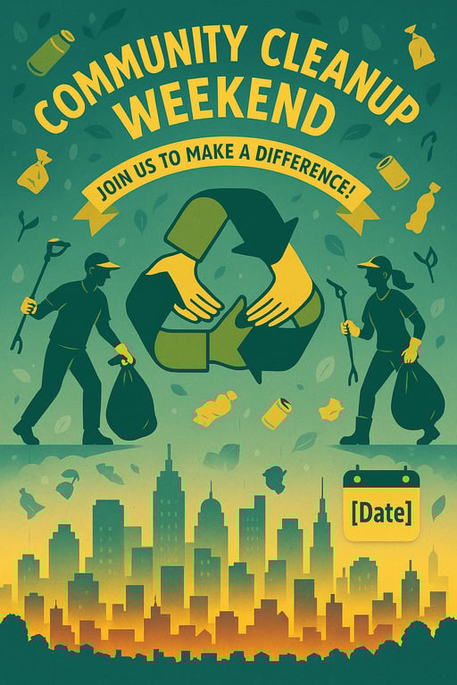 Opruimweekend: Samen voor een Schone Toekomst!