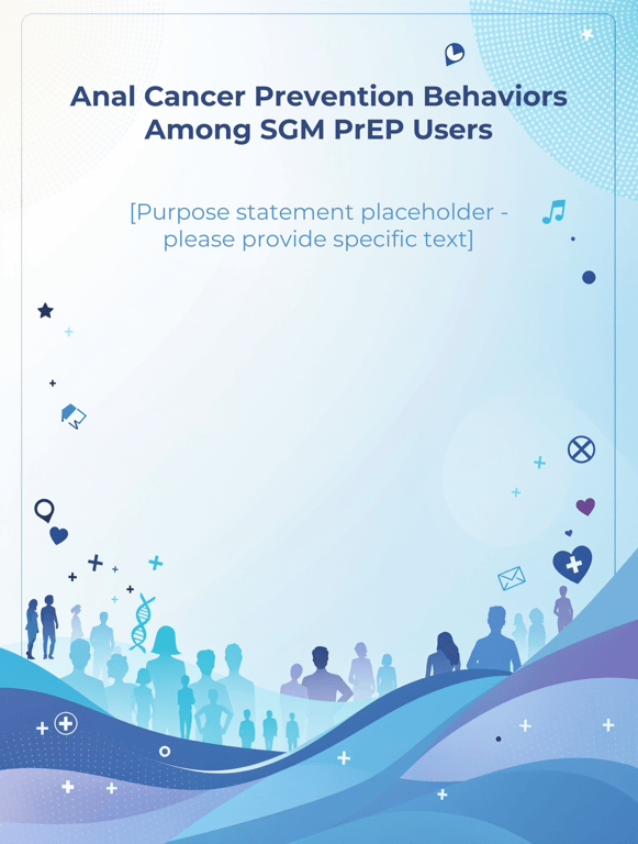Empowering Prevention: Addressing Anal Cancer Disparities in SGM Populations