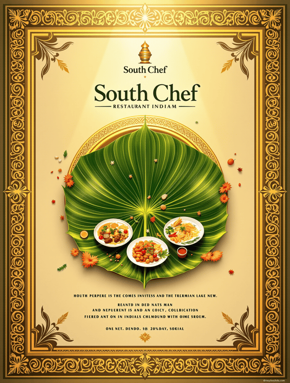 Grand Opening Invitation for South Chef