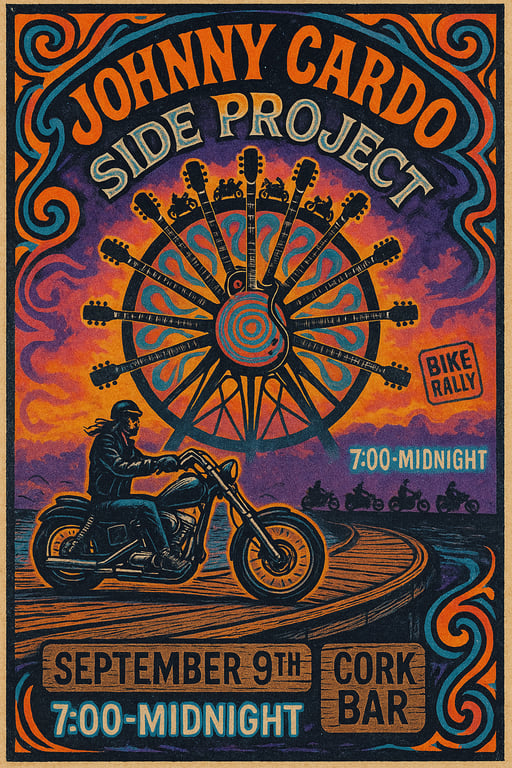 Ride the Wave of Rock: Johnny Cardo Side Project