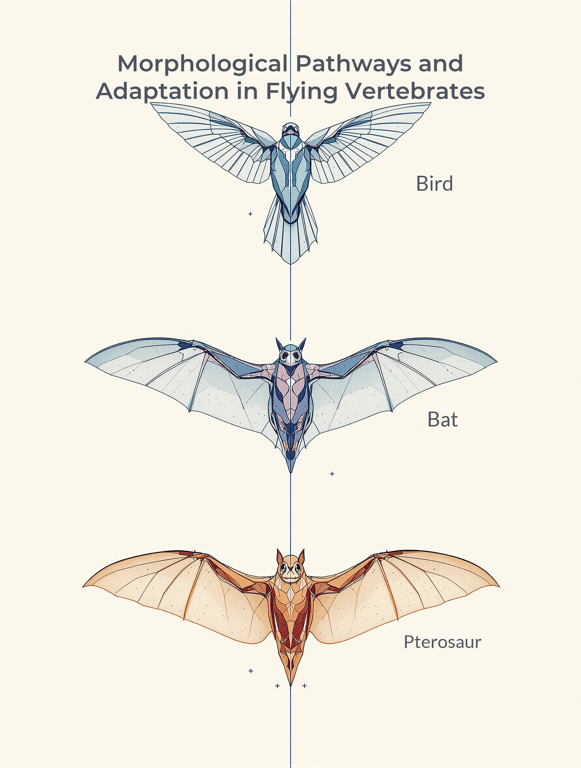 Wings of Change: Evolutionary Journeys of Flying Vertebrates