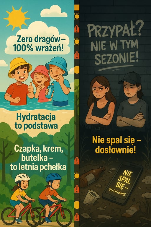 Bezpieczne Lato – Radosne Wyzwania!