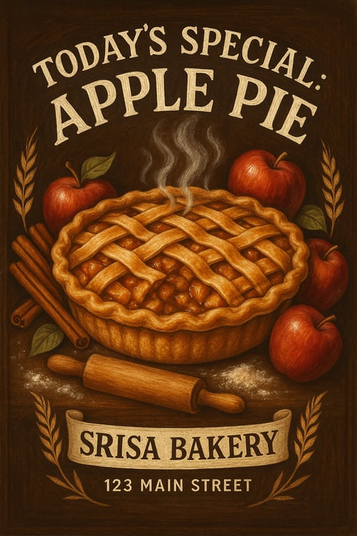 Slice of Heaven: Today’s Apple Pie Special!