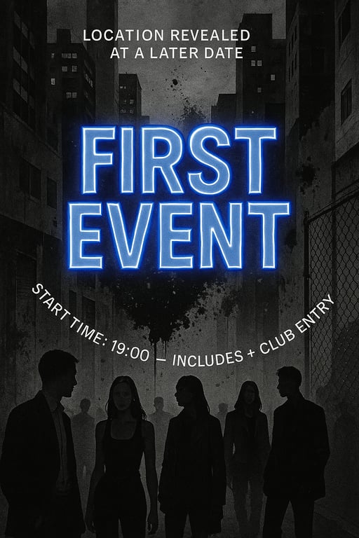 Underground Revelations: FIRST EVENT