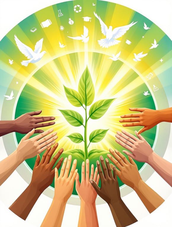 Empower Change: A Journey through Volunteerism, Peace, and Transformation