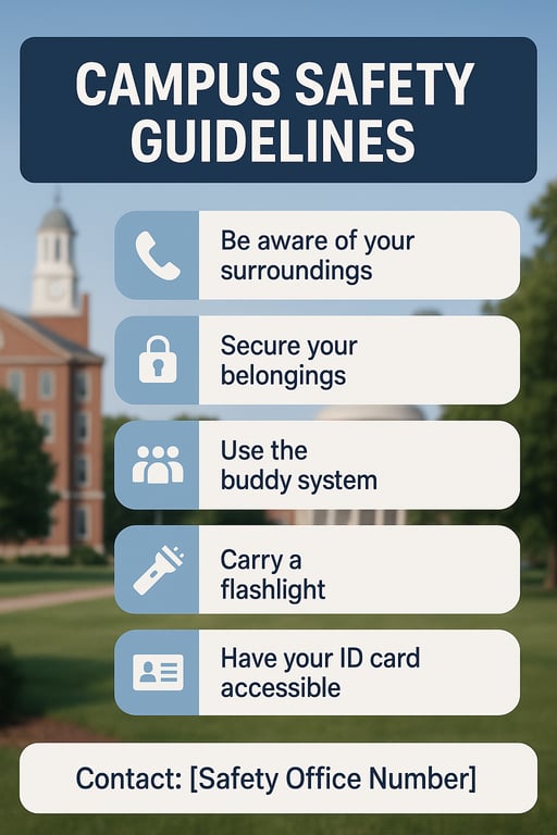 Stay Safe on Campus: Your Security Matters!