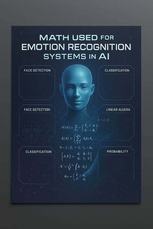 Mathematics Behind Emotion Recognition in AI