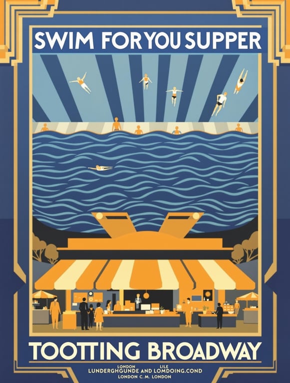 Swim for Your Supper: Tooting Bec Lido and Tooting Broadway Market