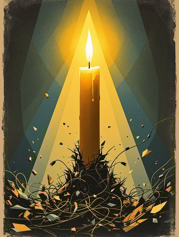 Illuminate the Way: A Candle's Triumph