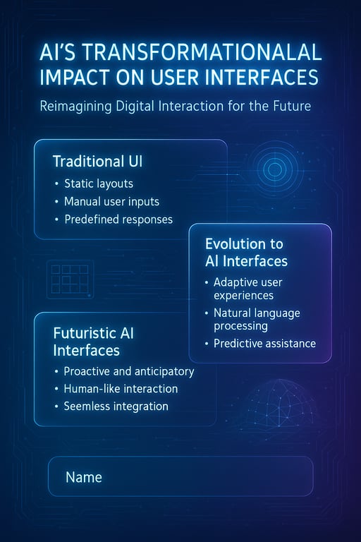 Revolutionizing User Interfaces: The Future of AI-Powered Applications