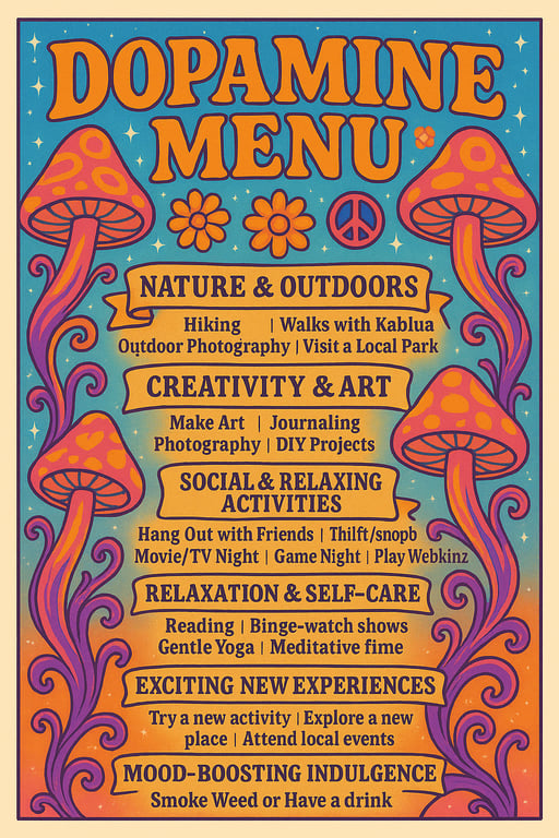 Dopamine Delights: A Groovy Guide to Joy