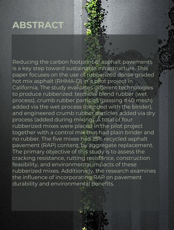 Paving the Future: Embracing Recycled Rubber for Sustainable Roads
