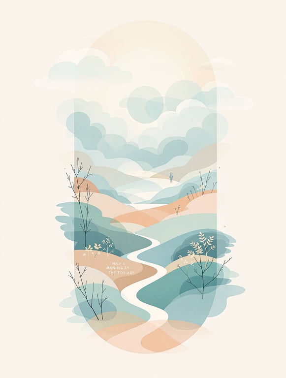 Journey to Serenity: Pause, Breathe, Proceed