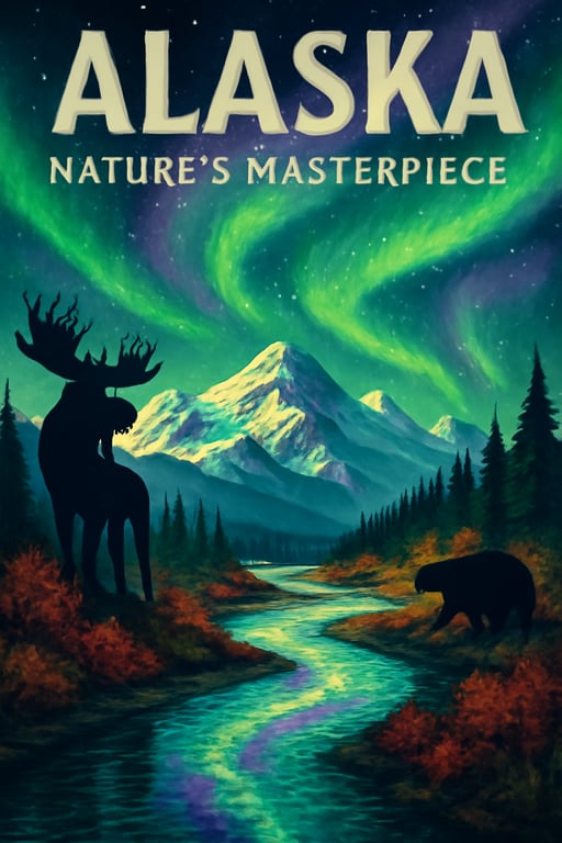 Alaskan Serenity: Nature's Canvas