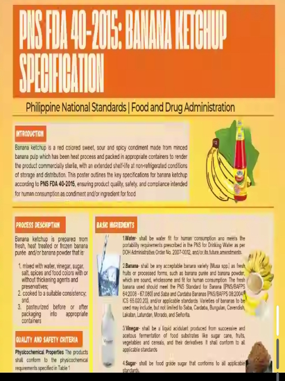 Banana Ketchup Specification