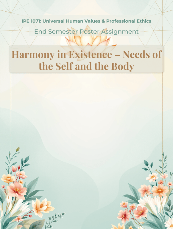 The Balance of Being: Nurturing Body and Mind