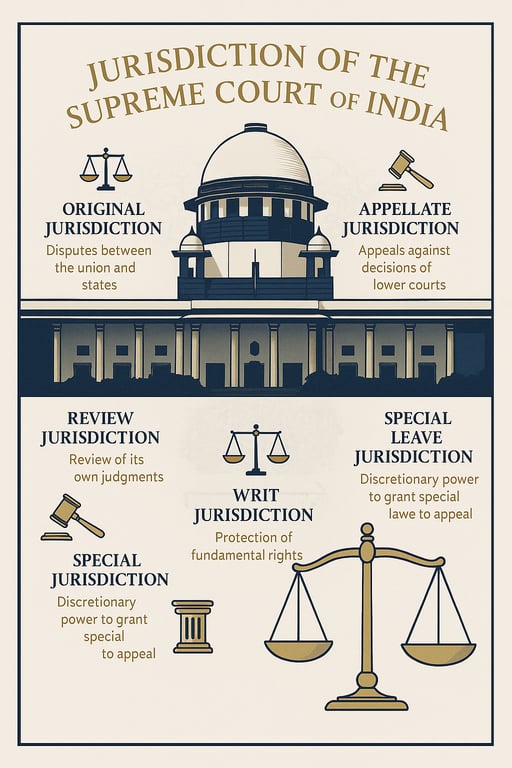 Unveiling the Jurisdiction of India's Supreme Court