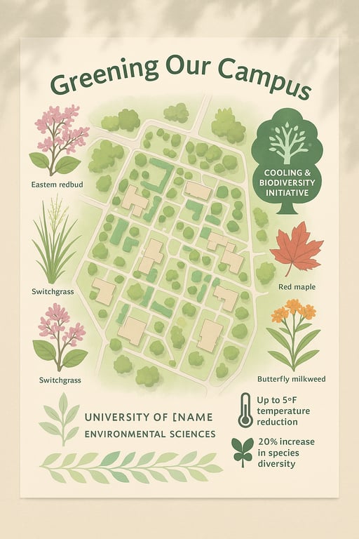 Greens for a Cooler Campus