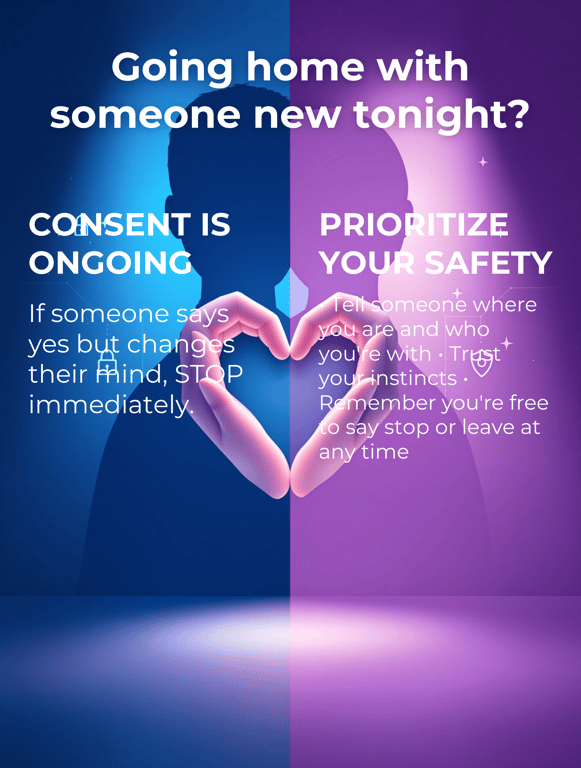Safety First: A Night of New Connections