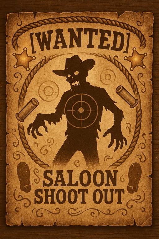 SALOON SHOOT OUT: RISE TO THE CHALLENGE!