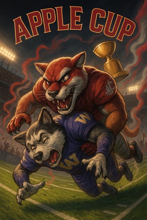 Apple Cup Showdown: Cougars Conquer Huskies