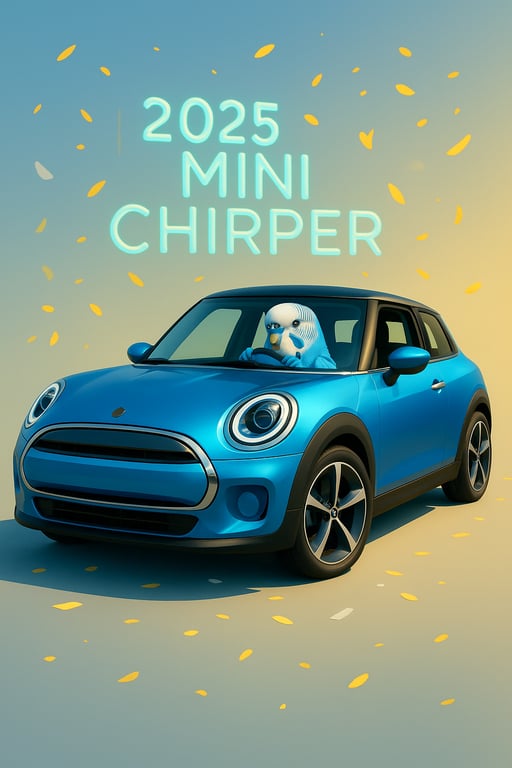 The Blue Budgie's Joyride: Mini Cooper 2025